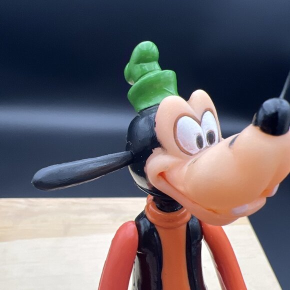 VTG Walt Disney Production Goofy Posable 6" Figure Hong Kong Plastic Toy - Picture 9 of 13